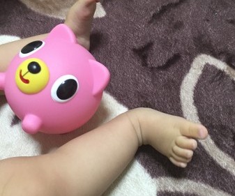 おしゃべりどうぶつボール！ブーブーなる赤ちゃん用おもちゃ